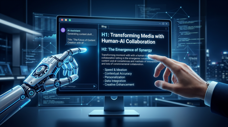AI interface showing human grade blog architect prompt generating high converting affiliate blog content
