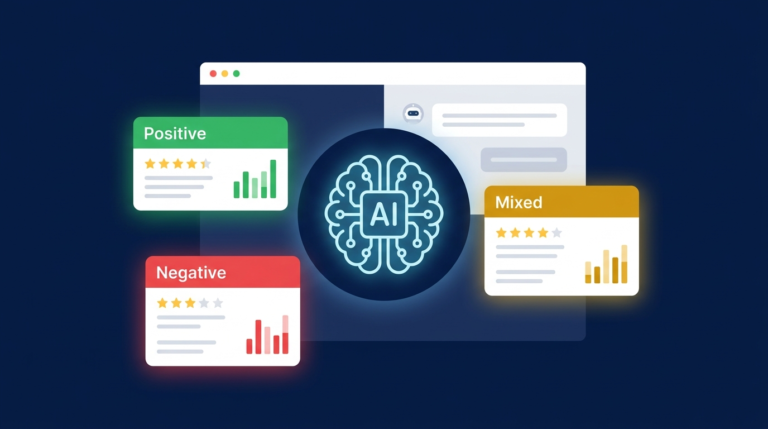 AI customer feedback analyst prompt categorizing positive negative and mixed customer reviews automatically